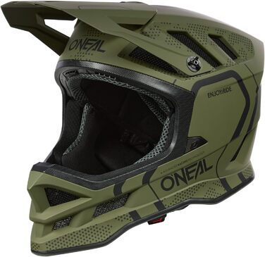 Шолом O'NEAL Blade Polyacrylite Hel Strike чорний/червоний, оливковий/чорний, розмір M
