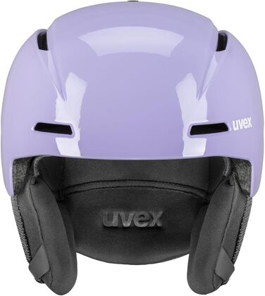 Дитячий лижний шолом uvex viti, унісекс, лаванда, 51-55 см