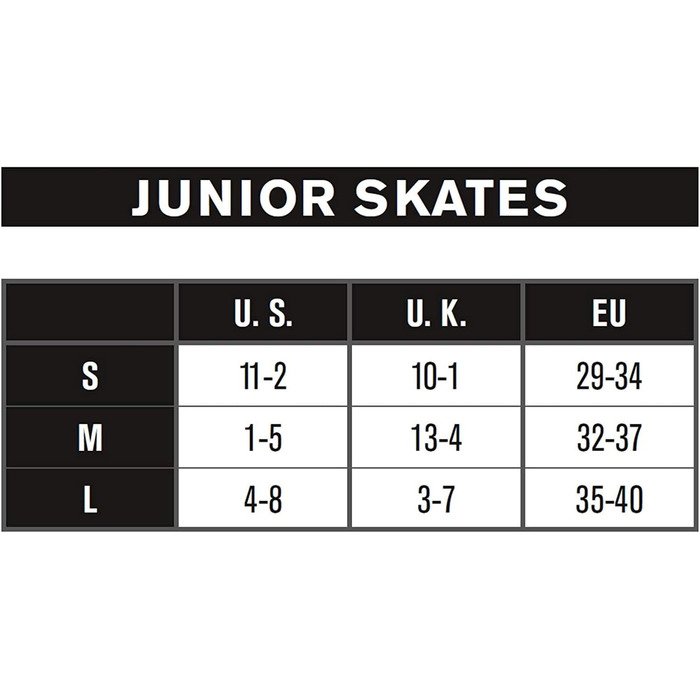 Інлайнери K2 Raider BOA JR для дітей, регульовані розміри 35-40