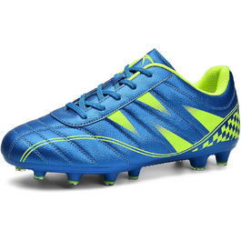 Дитячі футбольні бутси ASHION для футболу та активного відпочинку (39 EU, синій/зелений)