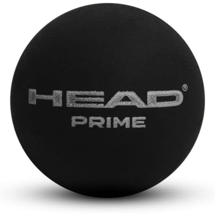Сквош-м'ячі HEAD Prime, 12 штук, чорні, для професіоналів
