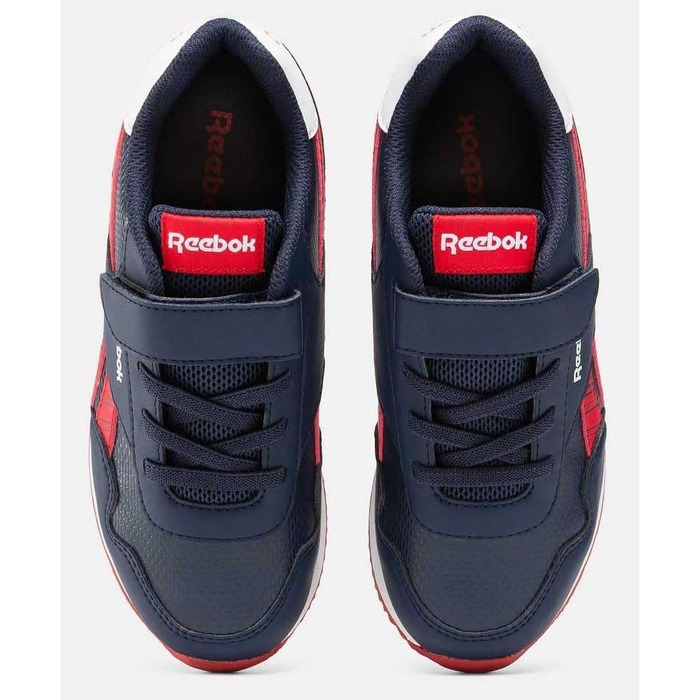 Дитячі кросівки Reebok Royal Cl Jog 3.0 для малюків, крейдово-білі, розмір 27.5 EU (Vectornavy, Vectorred, White)