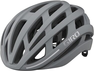 Велошолом Giro Helios Spherical матовий Sharkskin сірий 2024 для шосейного велосипеда