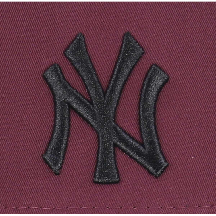 Кепка New Era MLB A-Frame Trucker Snapback з логотипом команди, регульована, бордова (Maroon), один розмір