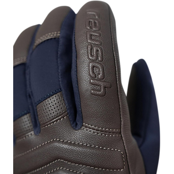 Зимові рукавички Reusch Jupiter Gore-TEX, теплі, водонепроникні, вітрозахисні, дихаючі, для снігу та лиж, унісекс, синьо-коричневі, розмір 10