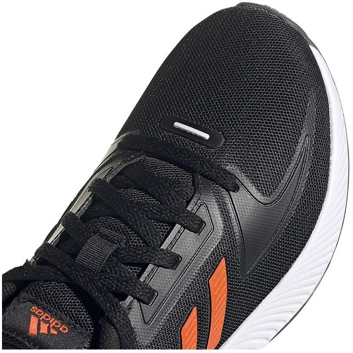 Кросівки дитячі adidas Runfalcon 2.0 чорно-помаранчеві, 28.5 EU