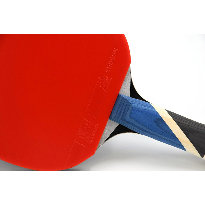 Столівідний тенісний ґратка Sunflex® Dynamic A40 | Змагальний ґратка для настільного тенісу | Покриття Shogun, сертифікований ITTF | Анатомічна форма ручки | Легкий |