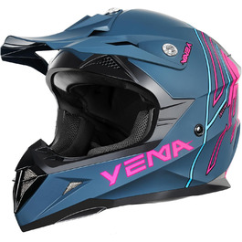 Мотокросовий шолом Yema YM-915 для ендуро, MTB, BMX, квадроциклів, повнолицевий, сертифікат ECE, для дорослих, чоловіків та жінок