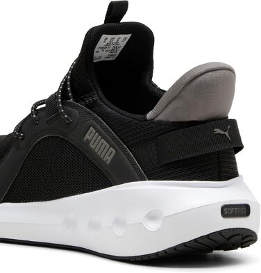 Кросівки для бігу Puma Softride Carson Sliptech унісекс, чорні/білі, розмір 44 EU
