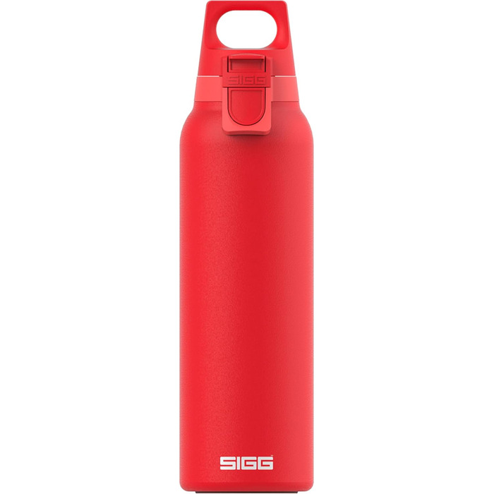 Термос пляшка SIGG Hot & Cold One 0,55 л з ситечком для чаю, нержавіюча сталь 18/8, герметична, BPA-free, червона