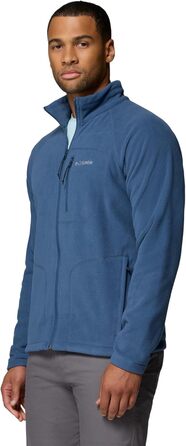 Чоловіча флісова куртка Columbia Fast Trek II Full Zip Fleece, темно-сіра (Dark Mountain), розмір XXL