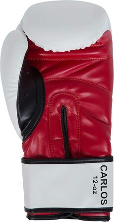Боксерські рукавички BENLEE Rocky Marciano Carlos 14oz, білі/чорні/червоні