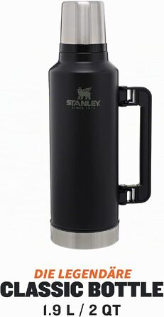 Термос STANLEY 1913 Classic Legendary 1.9 л, матово-чорний