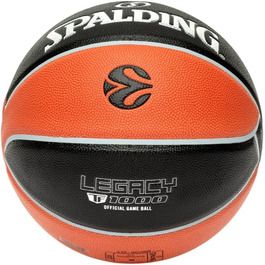 Баскетбольний м'яч Spalding 77100Z чорний/помаранчевий, розмір 7