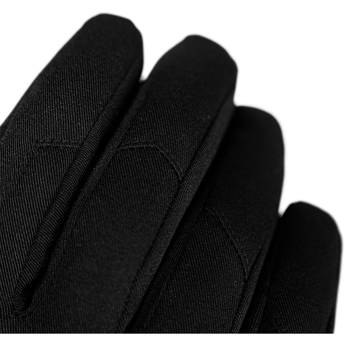 Жіночі гірськолижні рукавички Reusch Keira R-TEX® XT, чорні з леопардовим принтом, розмір 7.5