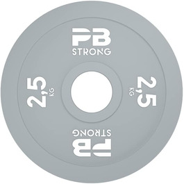 PERFORMBETTER PB Strong диски для штанги, гумове покриття, 50 мм, 2,5-25 кг