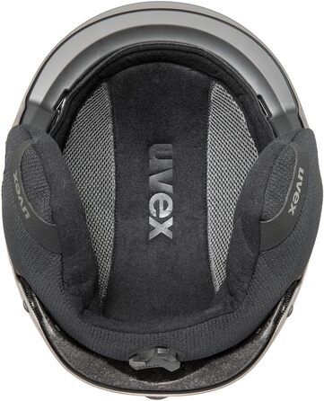 Гірськолижний шолом uvex Legend 2.0 для жінок і чоловіків, регульований розмір, покращена вентиляція, soft gold matt, 52-55 см