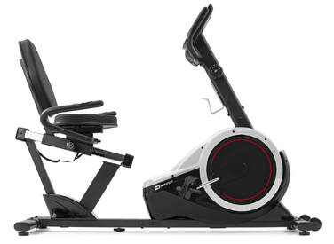 Горизонтальний велотренажер Hop-Sport HS-060L Pulse сріблястий 2020