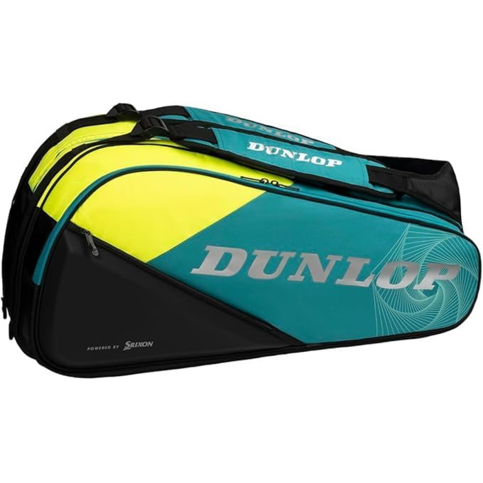 Сумка Dunlop SX-Performance для тенісу (M, блакитно-чорно-жовта)