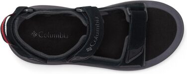 Columbia Trailstorm Hiker 3 Strap: Чоловічі трекінгові сандалі, чорно-сірі, 41 EU