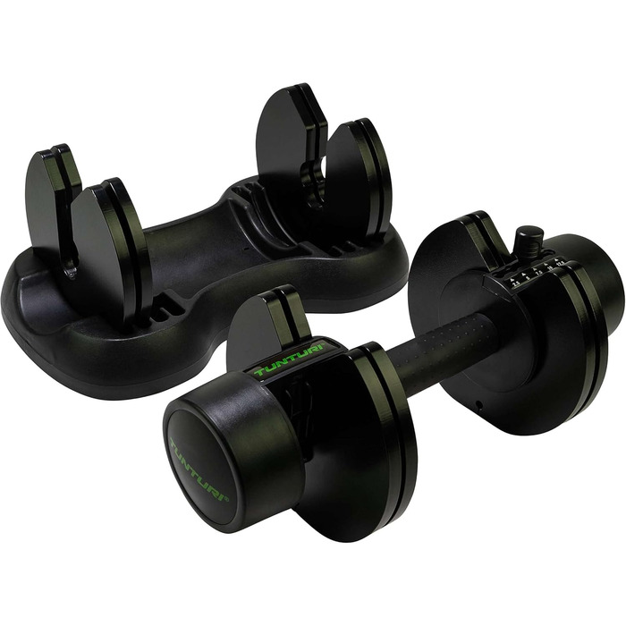 Регульована гантеля Tunturi Selector до 12,5 кг, крок 2,5 кг