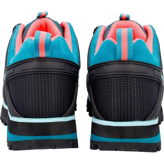 Жіночі трекінгові черевики CMP Moon Low Wmn Wp, 40 EU, Teal Red Fluo