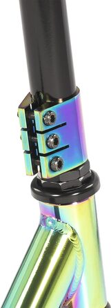 Скутер RAVEN для трюків та вулиці: 100мм колеса, підшипники ABEC-9, Neochrome