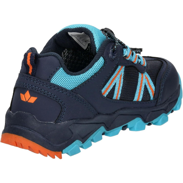 Трекінгові черевики Lico Kinder для дітей, 40 EU, темно-синій, помаранчевий