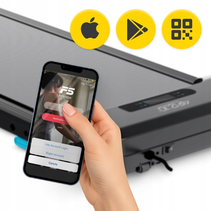 Електрична бігова доріжка 4FIZJO MY-WALK до 90 кг