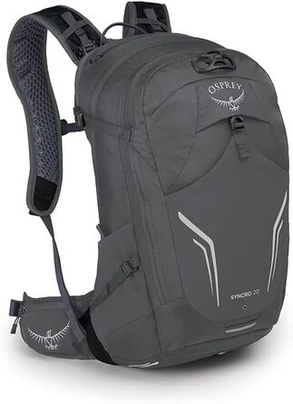 Рюкзак Osprey Syncro 20 Coal для туризму, велосипедний, 20 л, чорний