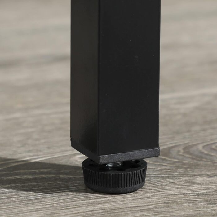 Стіл для пінг-понгу SPORTNOW Mini розкладний, з сіткою, для дому, чорний, алюміній