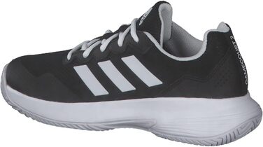 Жіночі тенісні кросівки Adidas Gamecourt 2w, 38 EU, чорний/білий