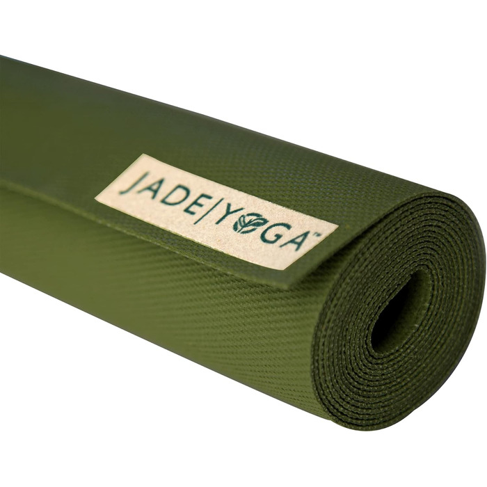 Йога-мат Jade Yoga Voyager 1,6 мм, оливковий, для подорожей