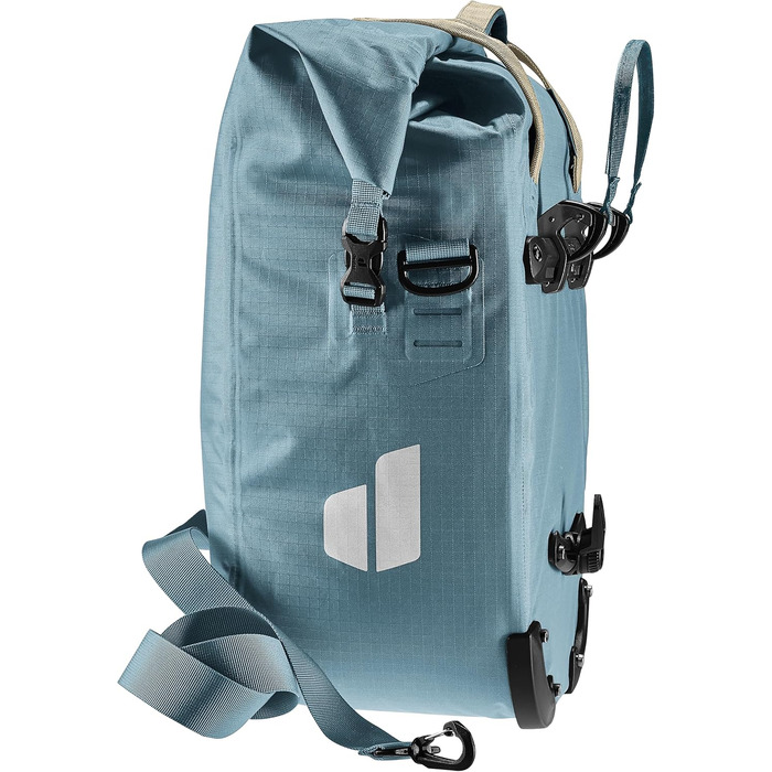 Велосипедна водонепроникна сумка Deuter Weybridge 25+5 л на багажник, Atlantic