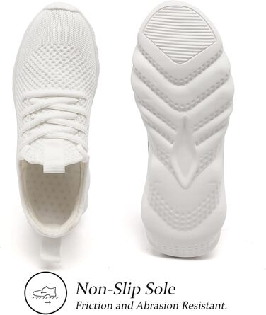 Жіночі кросівки ZGPWZWL: легкі літні спортивні взуття для бігу та повсякденного носіння, білі (37 EU)