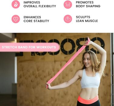 Набір для пілатесу 11-Pilates: кільце, м'яч, гумові стрічки, шкарпетки для занять вдома