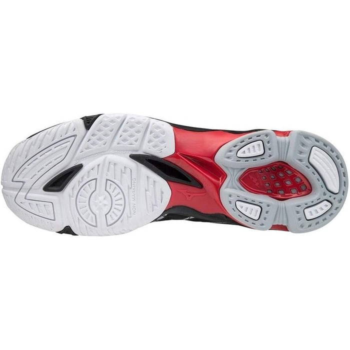 Волейбольне взуття Mizuno Wave Voltage Unisex, 48.5 EU, чорний/білий
