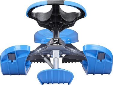 Санки STIGA Snowracer Curve з кермом для дітей від 7 років, багатоколірні