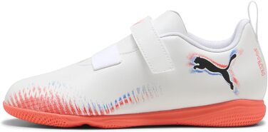 Дитячі футбольні бутси PUMA Future 8 Play V It Jr – біло-чорно-червоні (28 EU)
