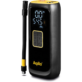 Aqiila Airbird C4 – портативний повітряний насос і високопродуктивний компресор із вбудованим акумулятором 4000 мА·год, LED-підсвіткою, швидким монтажем та автоматичним відключенням для точного та легкого накачування