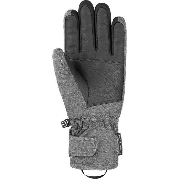 Жіночі зимові лижні рукавички Reusch Coral R-TEX XT, вітро- та водонепроникні, дихаючі, теплі, чорні/сині, розмір 6.5
