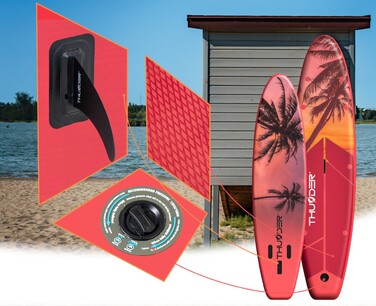 Надувна SUP-дошка Thunder Isle 320 см + аксесуари