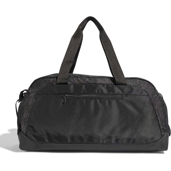 Спортивна сумка Adidas Defender Graphic для жінок, маленька, чорна (Black/preloved fig), універсальний розмір