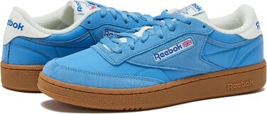 Чоловічі кросівки Reebok Club C 85 - білі, Casual, 44 EU, Essential Blue Chalk Gum