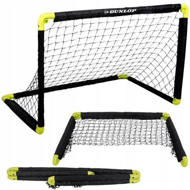 Переносні складані футбольні ворота Dunlop, 90x61x59 см