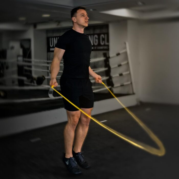 Скакалка для боксу Honor Athletics Pro Boxing Seil 3.0, 5,3 мм, регульована, TPU-PVC, для чоловіків та жінок, для залу та вулиці