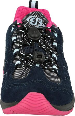 Дитячі трекінгові півчеревики Brütting Bergen (29 EU, морський колір, рожевий)