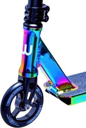 Трюковий самокат Longway Metro Rainbow 79 см для парку з наліпкою F26 2K19