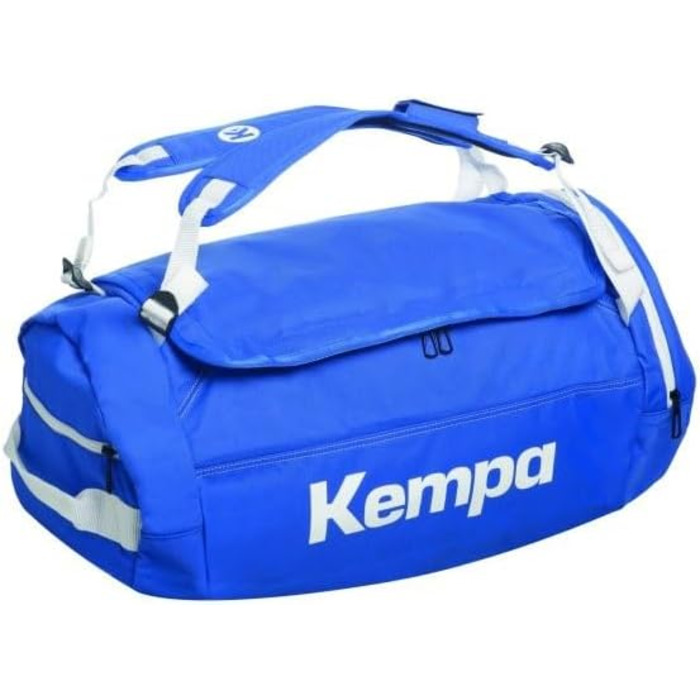 Спортивна сумка-рюкзак Kempa K-LINE PRO 40 л для спорту та подорожей, синя
