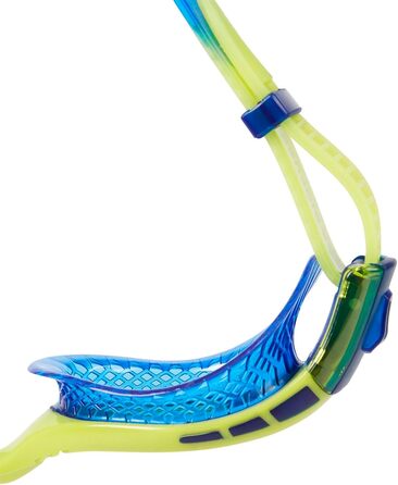 Окуляри для плавання Speedo Futura Bio Fuse Flexi Seal (унісекс, дитячі/юніорські) - Surf Blau/Limetten Grün/Bondi Blau